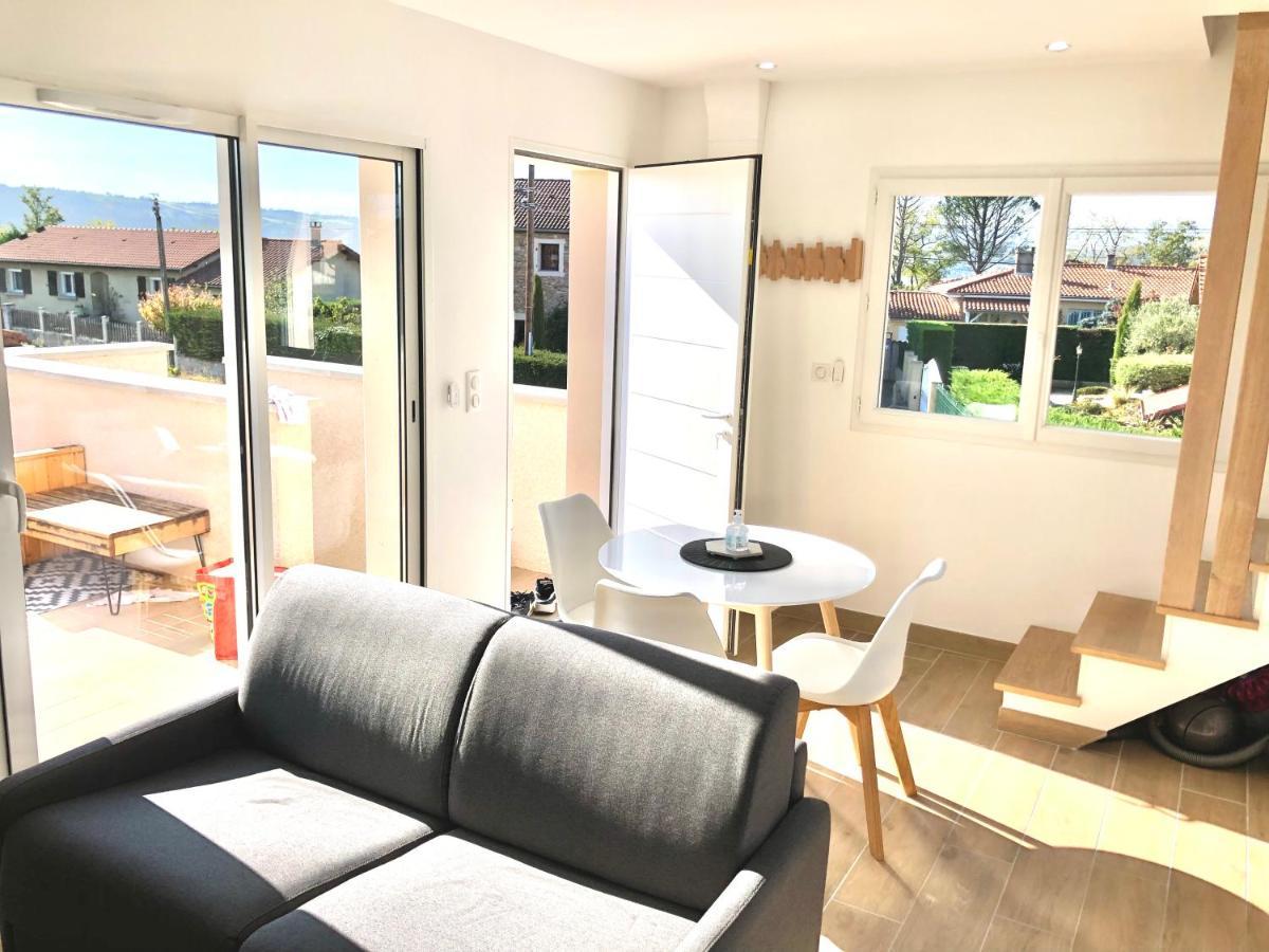 شقة La Parenthese Balneo T2 Cosy De 40M² Avec Terrasse Ternay  المظهر الخارجي الصورة